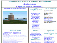 Tablet Screenshot of connecticutlighthouse.org